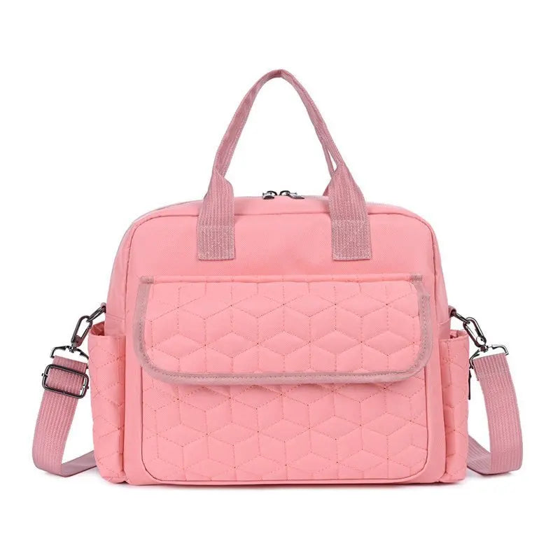 Leisure Multi-function Oxford Waterproof Mommy Bag Large Capacity Diaper Bag OEM Customized Organizer Logo Style