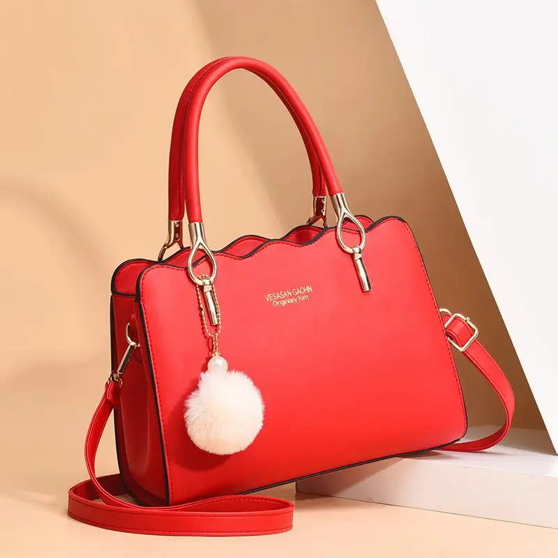 Female Bag 2022 New Fashion Handbag Contracted Joker Large Capacity Single Shoulder Cross-body Bag Temperament Lady Chain Bags