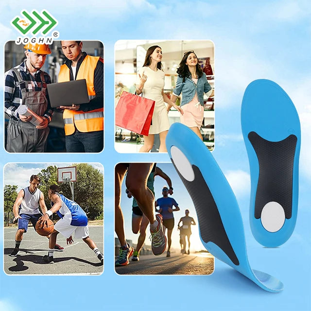JOGHN Pu Massage Breathable Shoes With Arch Support Insole Sports & Comfort Insoles Orthotics Insole Manufacturer