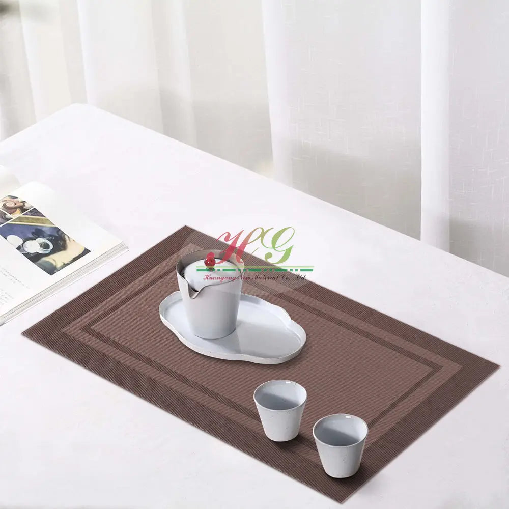 HuanGang Factory Manufacture  Strip Placemat Kitchen Necessary Beautiful Pattern