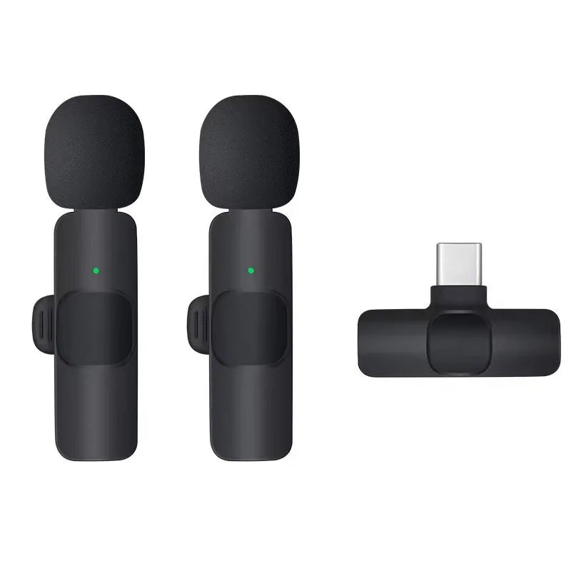 Wholesale K9 Wireless Lavalier Microphone with Noise Cancellation for Professional Audio Recording on Cameras and Smartphones