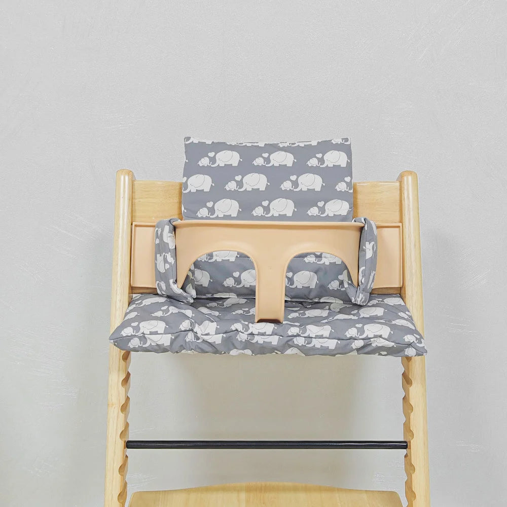 Hot Selling  Baby Back Cushion Seat Cushion Baby Eating Anti-slip Chair Stokke Tripp Trapp Cushion High Chair Seat Pad