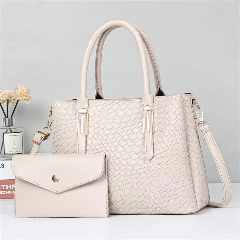 2026 New Arrival High Quality Pu Handbags 2 in 1 Handbag Designer Bags Handbags Women Famous Brands Sets