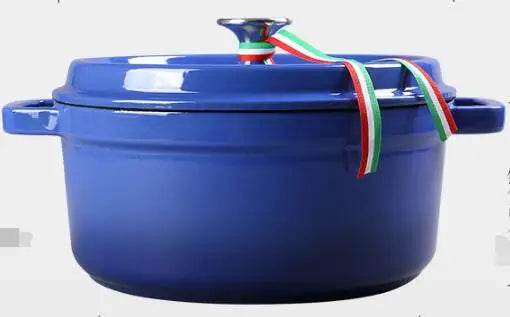 Cast Iron Enamel Pot Cookware Carbon Steel Enamel Dutch Oven Pot Set