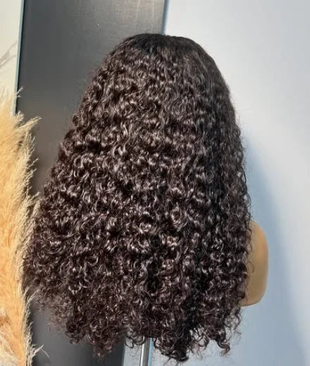 Burmese Curly Hair Wig Raw Vietnamese Virgin Human Hair HD Lace Frontal Pre Plucked Glueless Wig Jerry Curly Human Hair Vendor