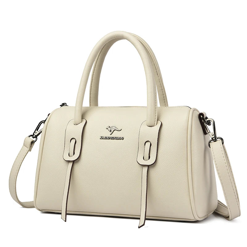 High Quality  Top Factory Custom Pu Leather KAIDIFEINIROO Brand  Luxury Tote with Shoulder Crossbody Hand Bags for Ladies