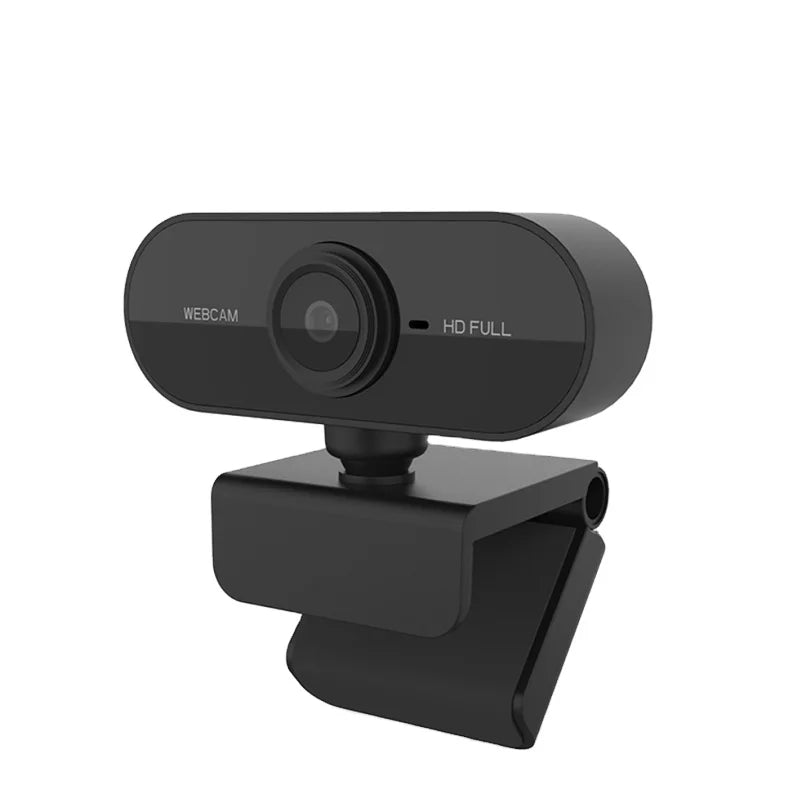 Mini Full HD 1080P USB Web Camera with Microphone for Laptop/Desktop-Live Streaming & Video Conference