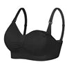 Plus Size Postpartum Sujetador De Lactancia Seamless Wireless Breastfeeding Bra Front Open Maternity Nursing Bra for Womens