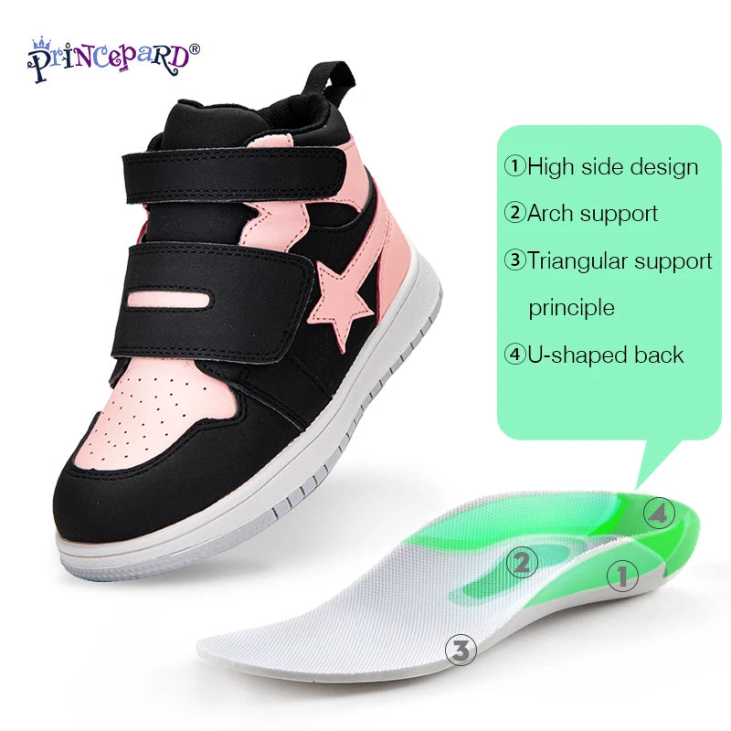 Princepard Hot Selling Kids Orthopedic Shoes for Children Walking Shoes Orthopedic  Shoes for Kid With Flat Feet