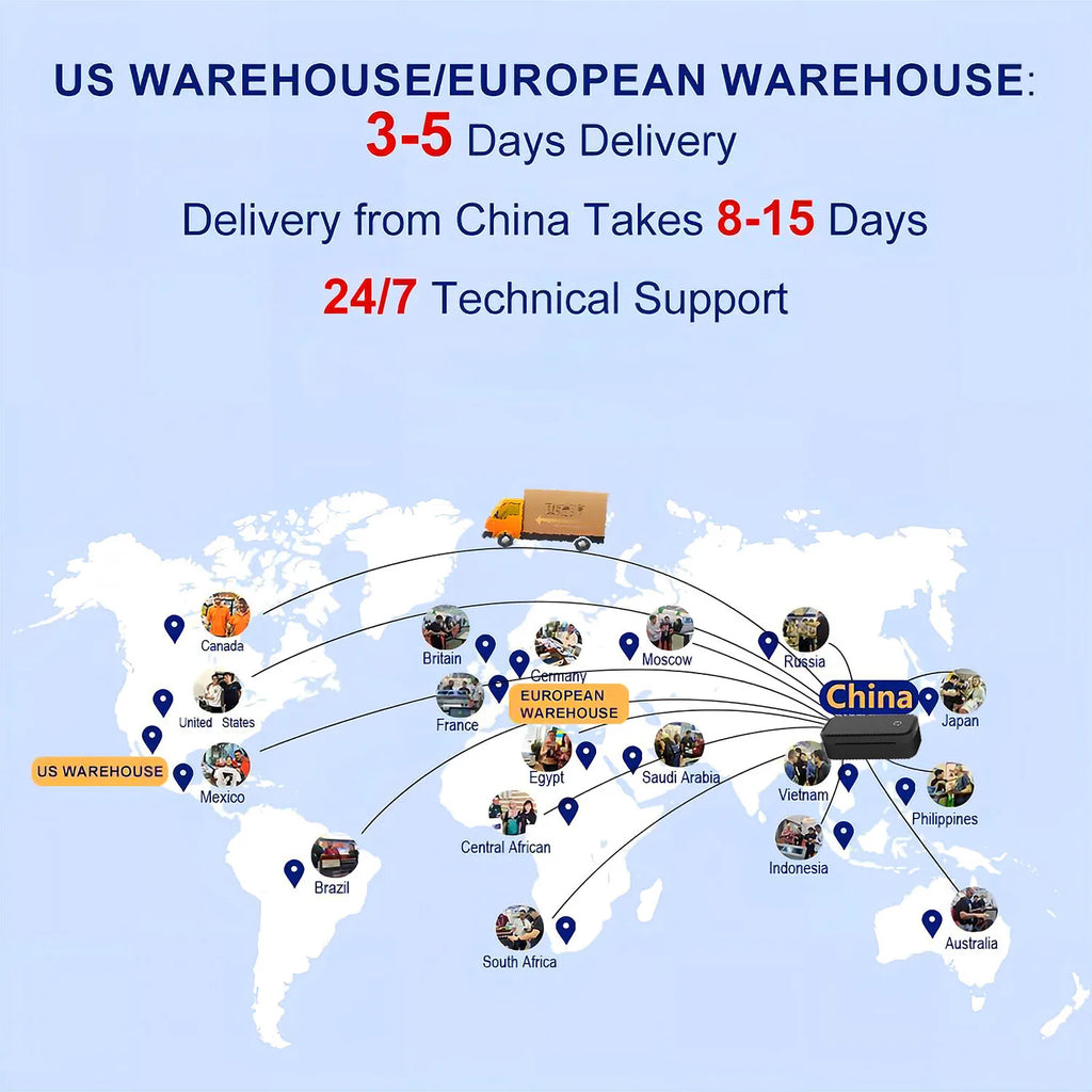 W-Marklife X4 Imprimante Shipping Portable Thermal Label Printer Business 4x6 Inch ROHS Certified USB/Wireless Warehouse Use