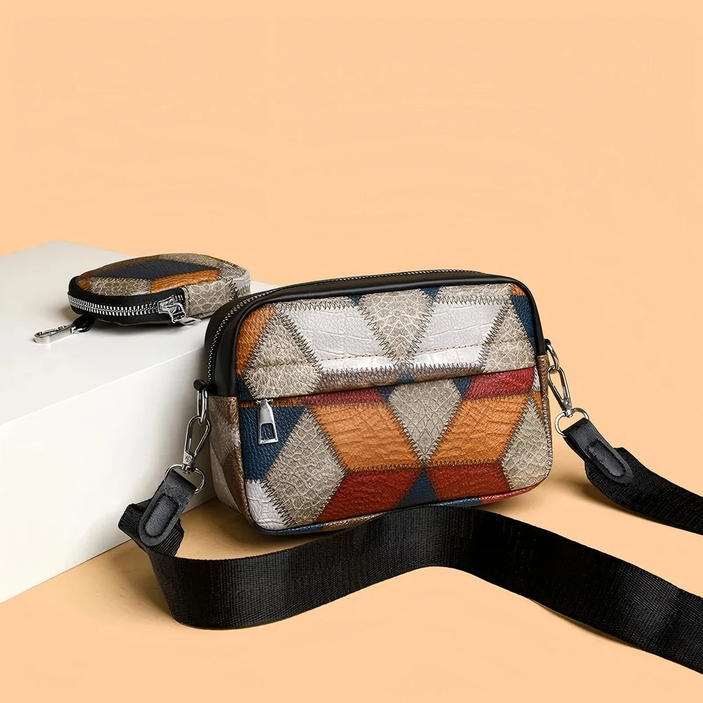 Factory Wholesale Ladies Geometric Patterns Fashionable Girls Bags Single-shoulder Bags for Women