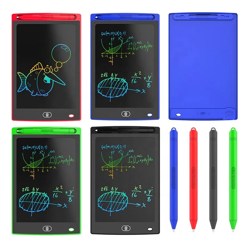 Wholesale 8.5 Inch Digital Notepad Unisex LCD Writing Tablet Magic Blackboard Drawing Toys Box Packed Memo Pad for Kids