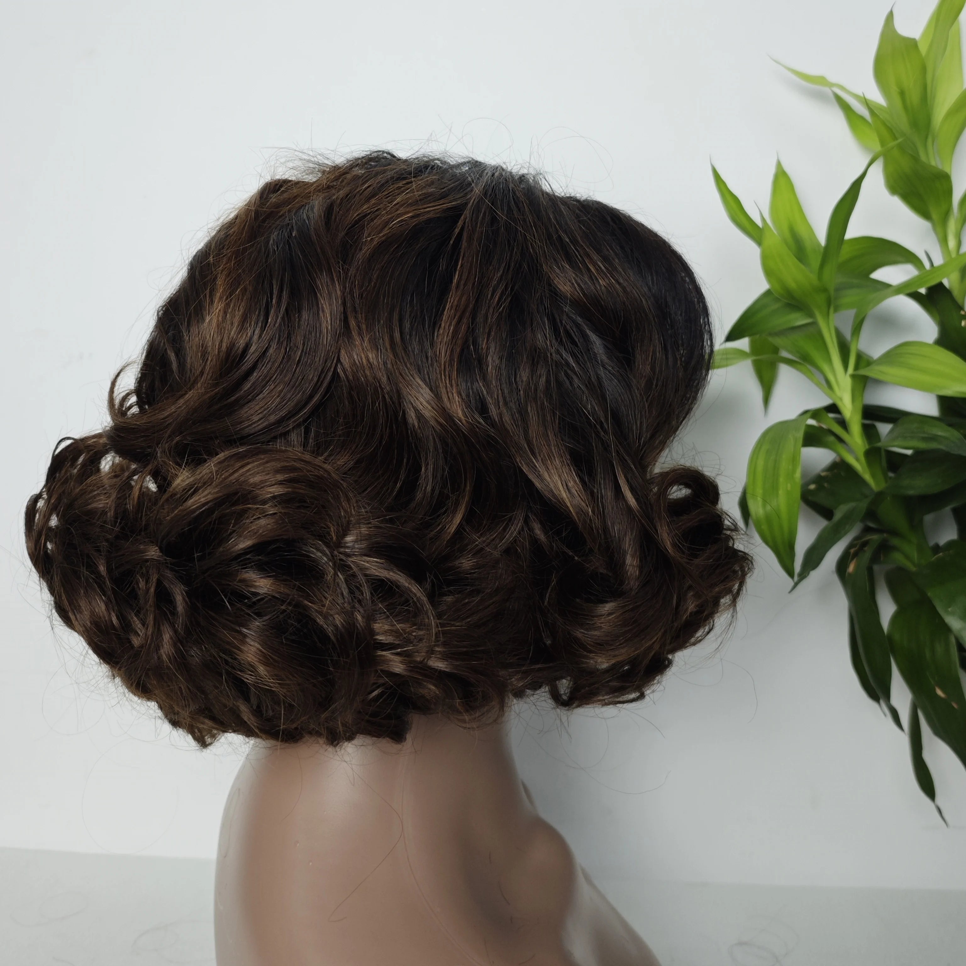 Wholesale Egg Curly Loose Wave 5*5 Glueless Wigs Vietnamese Raw Hair Wig Long Brazilian Virgin Hair Transparent Lace Virgin Hair