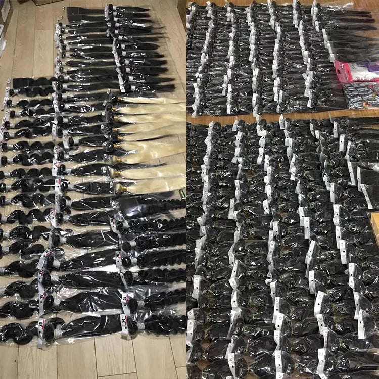 Wholesale Dropshipping 10A Unprocessed Raw Indian Kinky Curly Remy Virgin Hair Light Brown Human Hair Weave Bundles