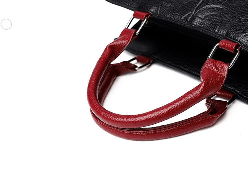 PU Leather Casual Crossbody Bags for Women Ladies Luxury Designer Tote Handbag Female Large Capacity Travel Shoulder Bag Sac