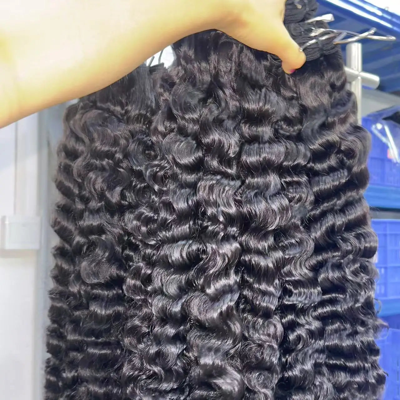 Wholesale Fast Shipping Vendor Burmese Curly Virgin Human Hair Vietnamese One Donor Raw Burmese Curly Hair Bundles