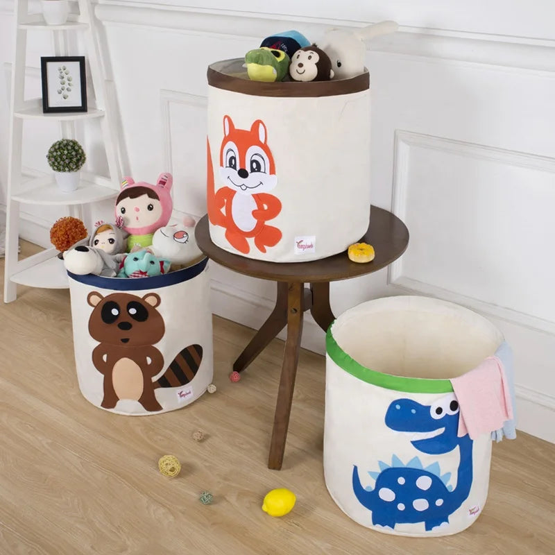 Wholesale Cute Animal Print Foldable Laundry Bag New Innovations for Chinese Factories Low Prices Laundry Hamper
