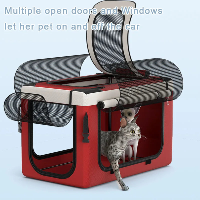 (Ready to Ship) Cheap Wholesale Manufacture Pet Stroller Detachable Carrier Multipurpose Dog Stroller with Private Space