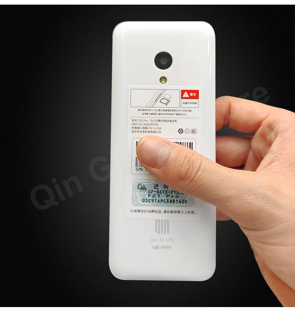 Qin F21 Pro Smart Touch Screen Phone Wifi 2.8 Inch 3GB 32GB Bluetooth 5.0 Duoqin Global Version 2120mAh Android Play Store Phone