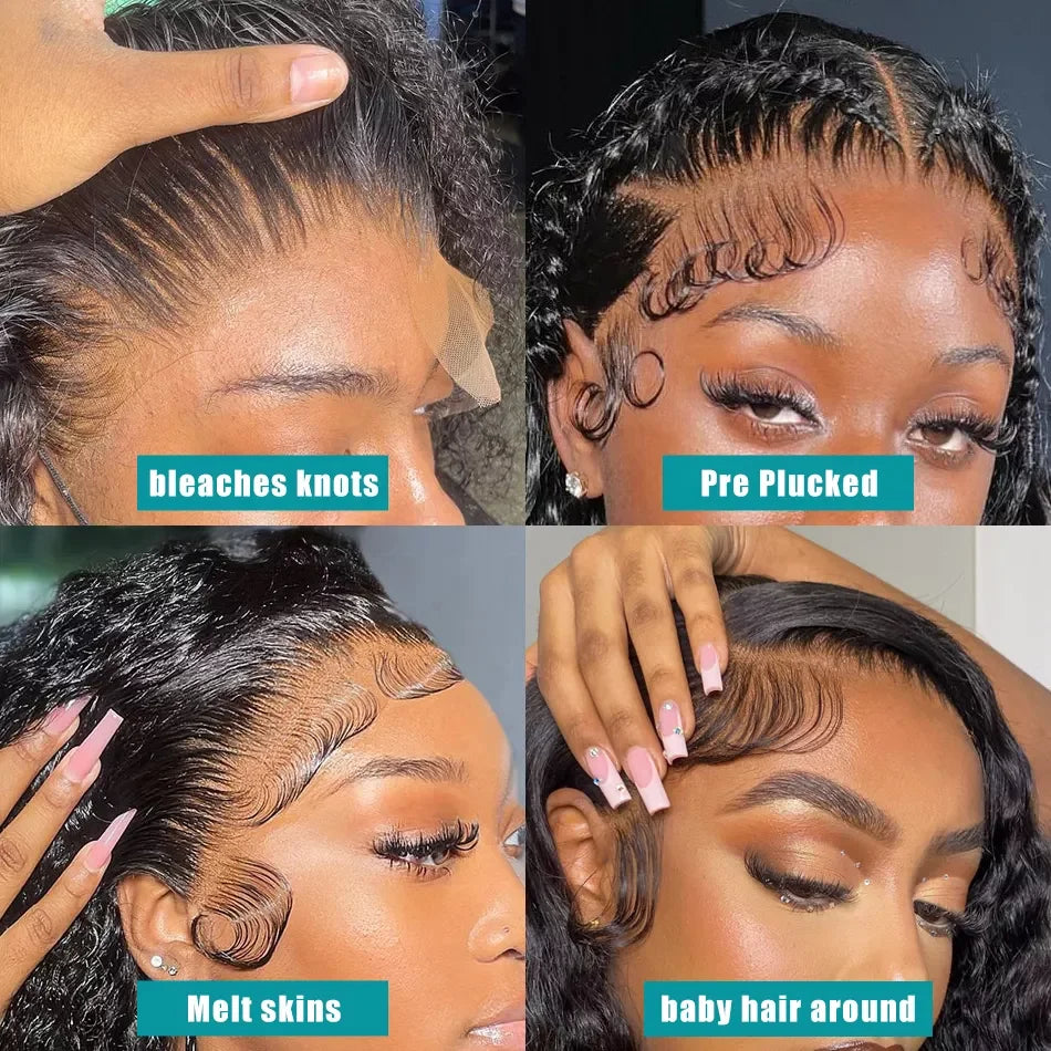 Wholesale Kinky Curly Short Bob Wigs Human Hair 13X4 Hd Human Hair Lace Front Wigs Glueless Hd Lace Frontal Wigs for Black Women