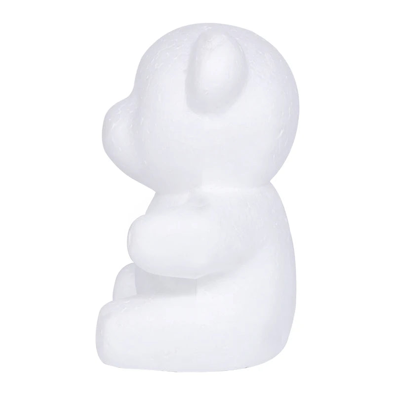 Polystyrene Styrofoam Foam Ball Rose Bear White Heart Craft For DIY Home Party Decoration Wedding Birthday Christmas Party Gift