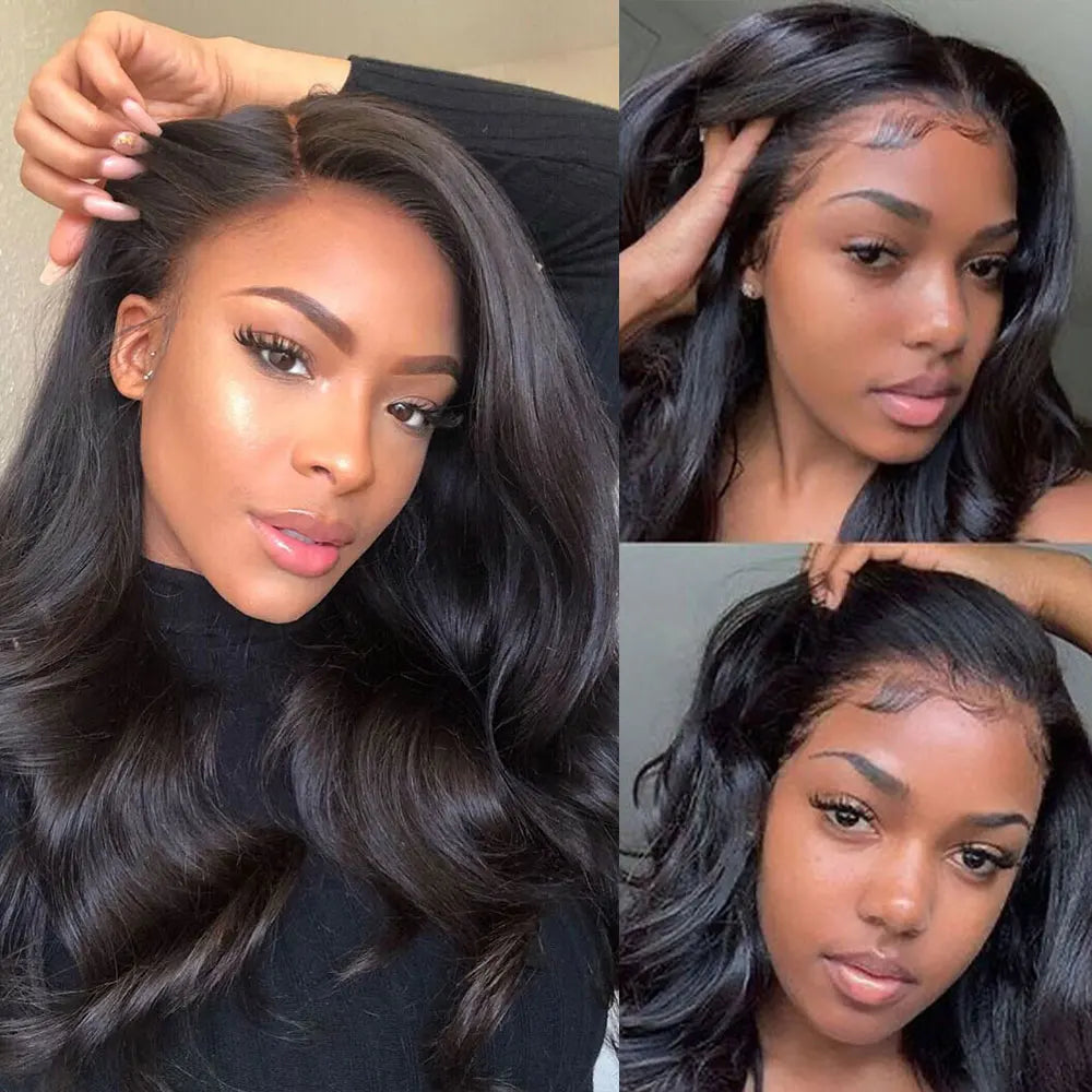 Wholesale Raw Vietnamese Human Hair Body Wave 13*4 Lace Front Wigs Human Hair Wholesale  HD Lace Frontal Wigs for Black Women