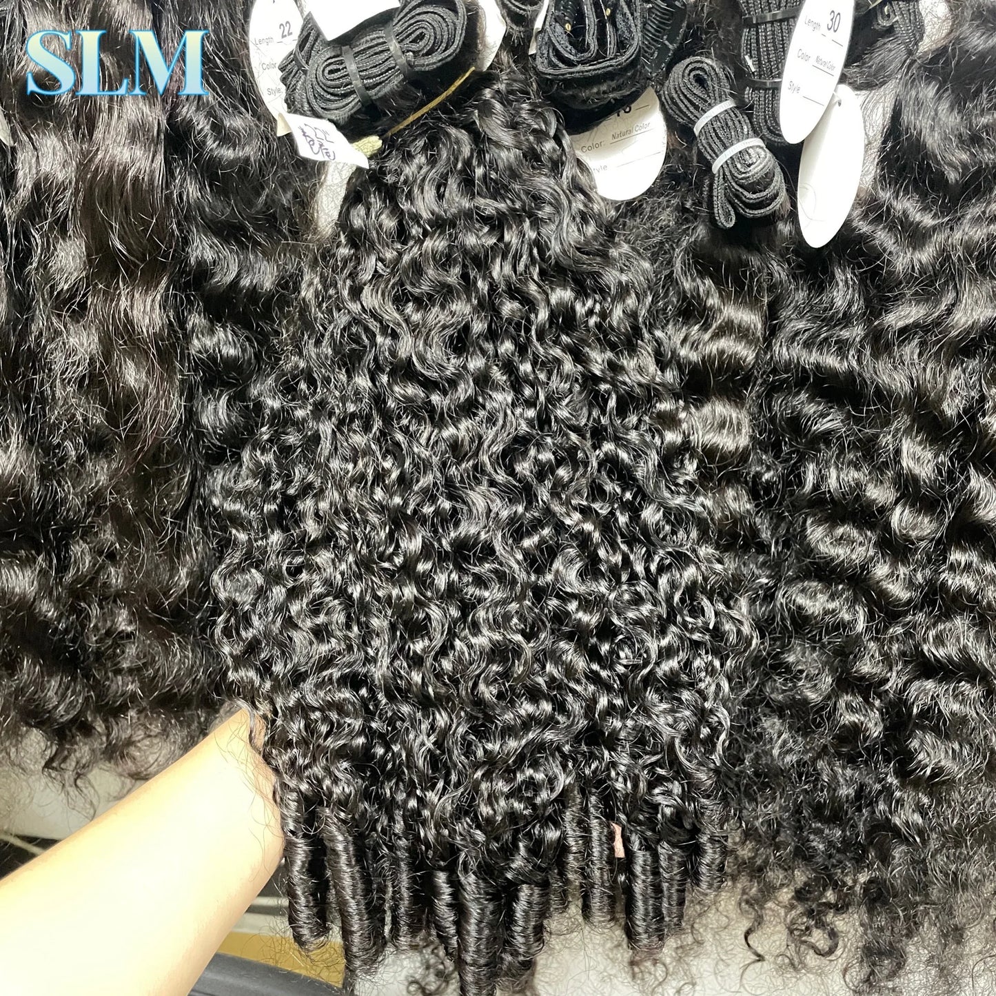 USA Local Shipping Burmese Curly Hair Bundles Double Weft Raw Human Hair Extensions Wholesale Vietnamese Hair Vendor
