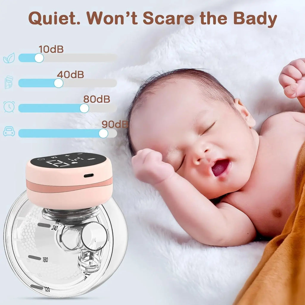 OEM ODM Hospital Grade Silicone Hand Free Portable Electric Wearable Breast Pump Portable Milk Extractor