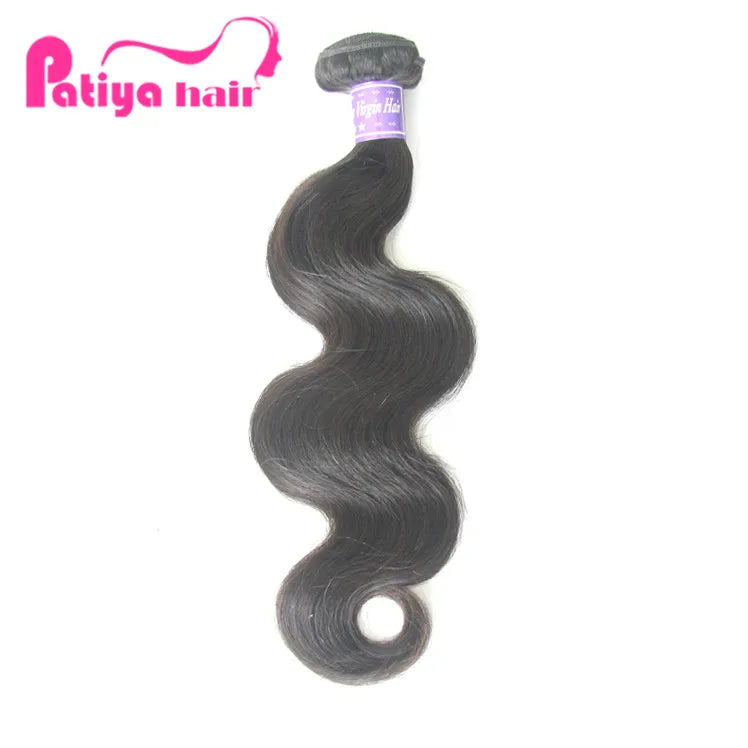 Cheap Hair Vendors Double Drawn Human Hair Body Wave Bundles Natural Black Color Classy Signature Virgin Malaysian Remy Hair