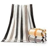 Wholesale Luxurious 32 Strands Pure Cotton Bath Towel Adult Multicolor Large Loop Soft Absorbent Water Multi Color Stripes