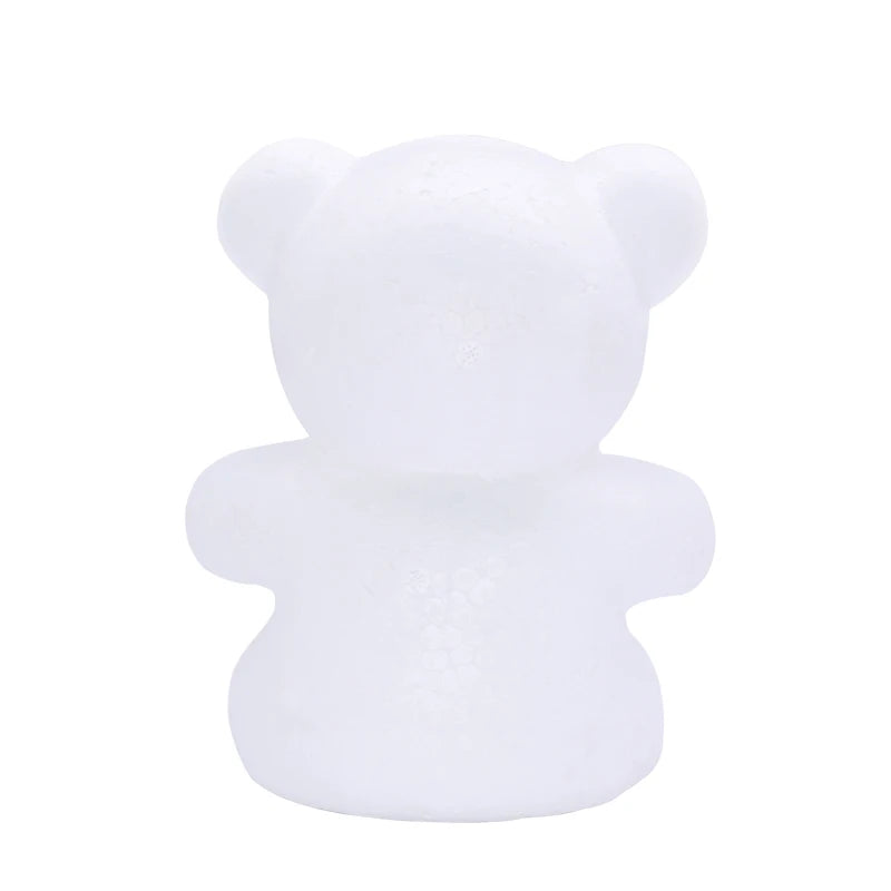 Polystyrene Styrofoam Foam Ball Rose Bear White Heart Craft For DIY Home Party Decoration Wedding Birthday Christmas Party Gift