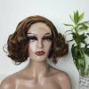 Wholesale Super Double Drawn Fumi Egg Curly Loose Wave 5*5 Glueless Wigs  Human Hair Wig for Women