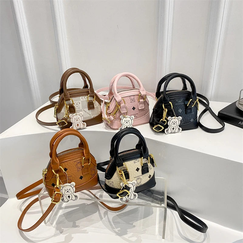 Wholesale New Style Children's Shoulder Bag Cartoon Pattern Design Messenger Bag Mini Niche Coin Purse
