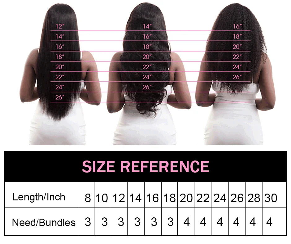 ISEE HAIR Malaysian Straight Hair Bundles 100% Human Hair Extension Natural Color 3/4 Bundles Straight Hair Weaves