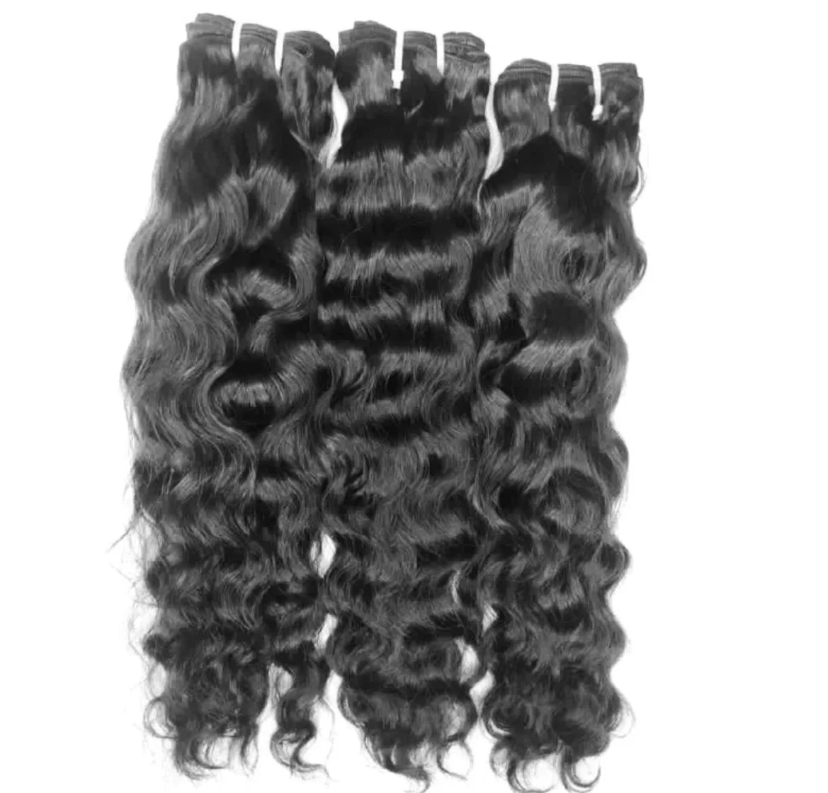 Wholesale 100% Unprocessed Cabello Humano Natural Raw Virgin Cuticle Aligned Indian Human Hair Water Wave Curly Bundles