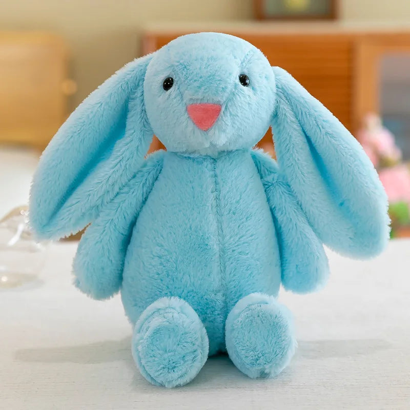 Wholesale 25 cm Soft Bunny Plush Toy Cute Long-Ear Rabbit