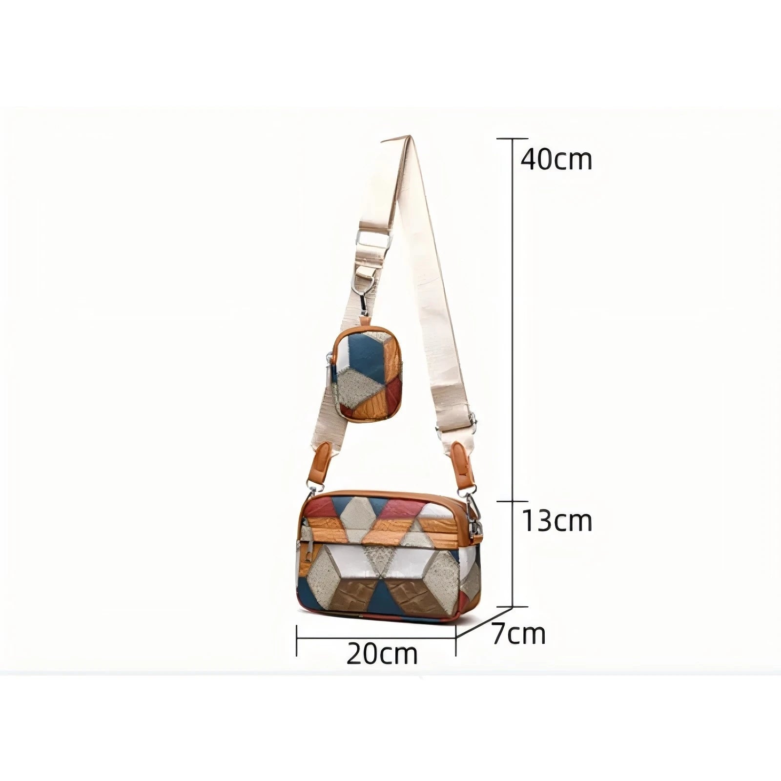 Factory Wholesale Ladies Geometric Patterns Fashionable Girls Bags Single-shoulder Bags for Women