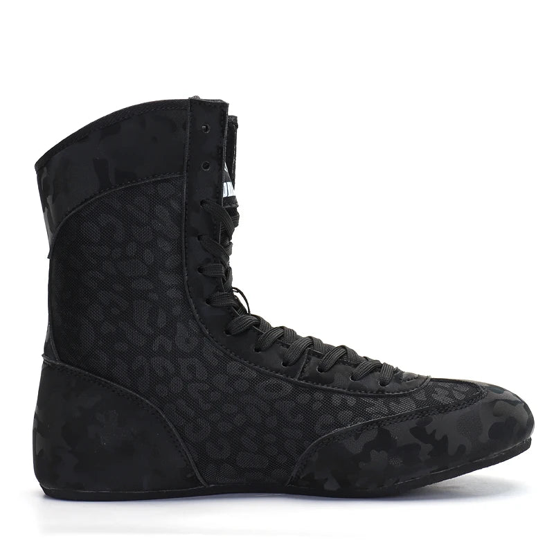 Professional Sports Active Boxing Shoes for Men-Winter/Spring/Summer Use Fitness Bodybuilding Gym