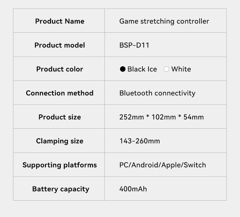 D11/D11S Stretch Game Controller Hall for /PC Android for Phone for for for