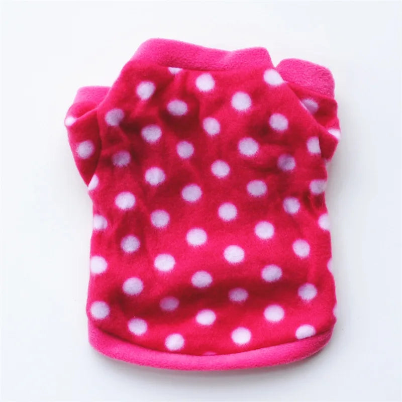Warm Fleece Pet Dog Clothes Cute Skull Printed Pet Coat Puppy Dogs Shirt Jacket French Bulldog Pullover Camouflage Dog Clothing