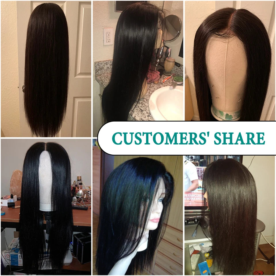 Ali Grace Peruvian Human Hair 3 Bundles With 4x4 Lace Closure 100% Remy Straight Hair Weave Peruvian Straight Hair With Closure