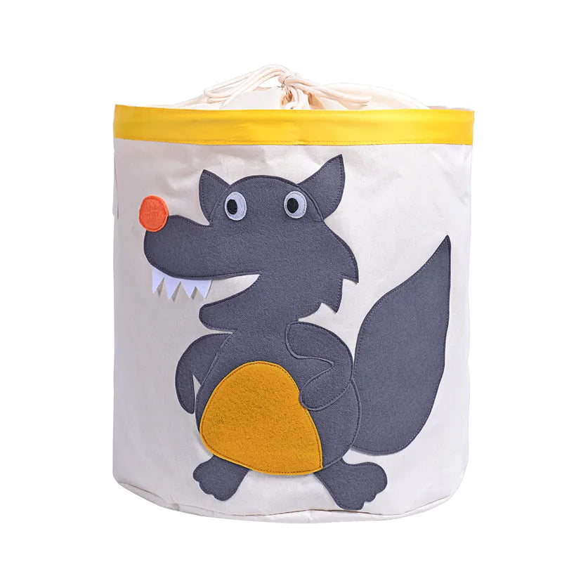 Wholesale Cute Animal Print Foldable Laundry Bag New Innovations for Chinese Factories Low Prices Laundry Hamper