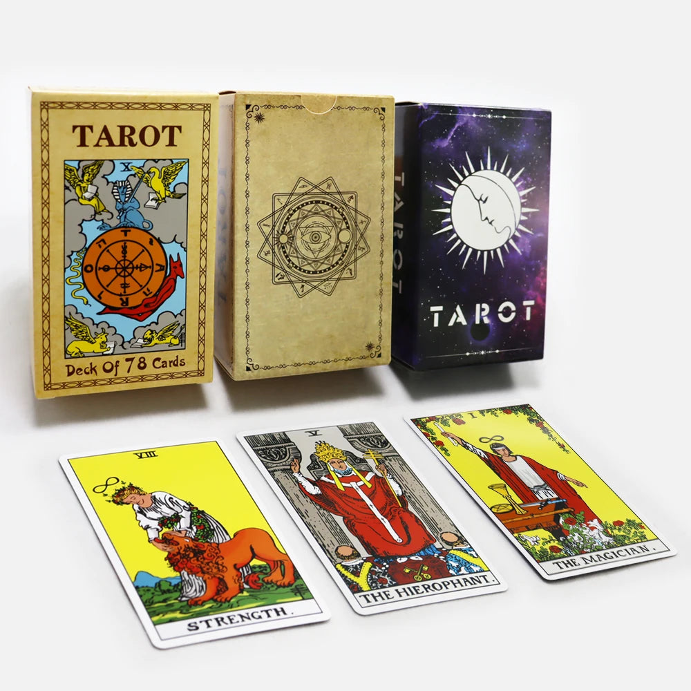 Spot Goods in Stock English Tarot Cards With Guidebook Can Be Custom Your Own Design