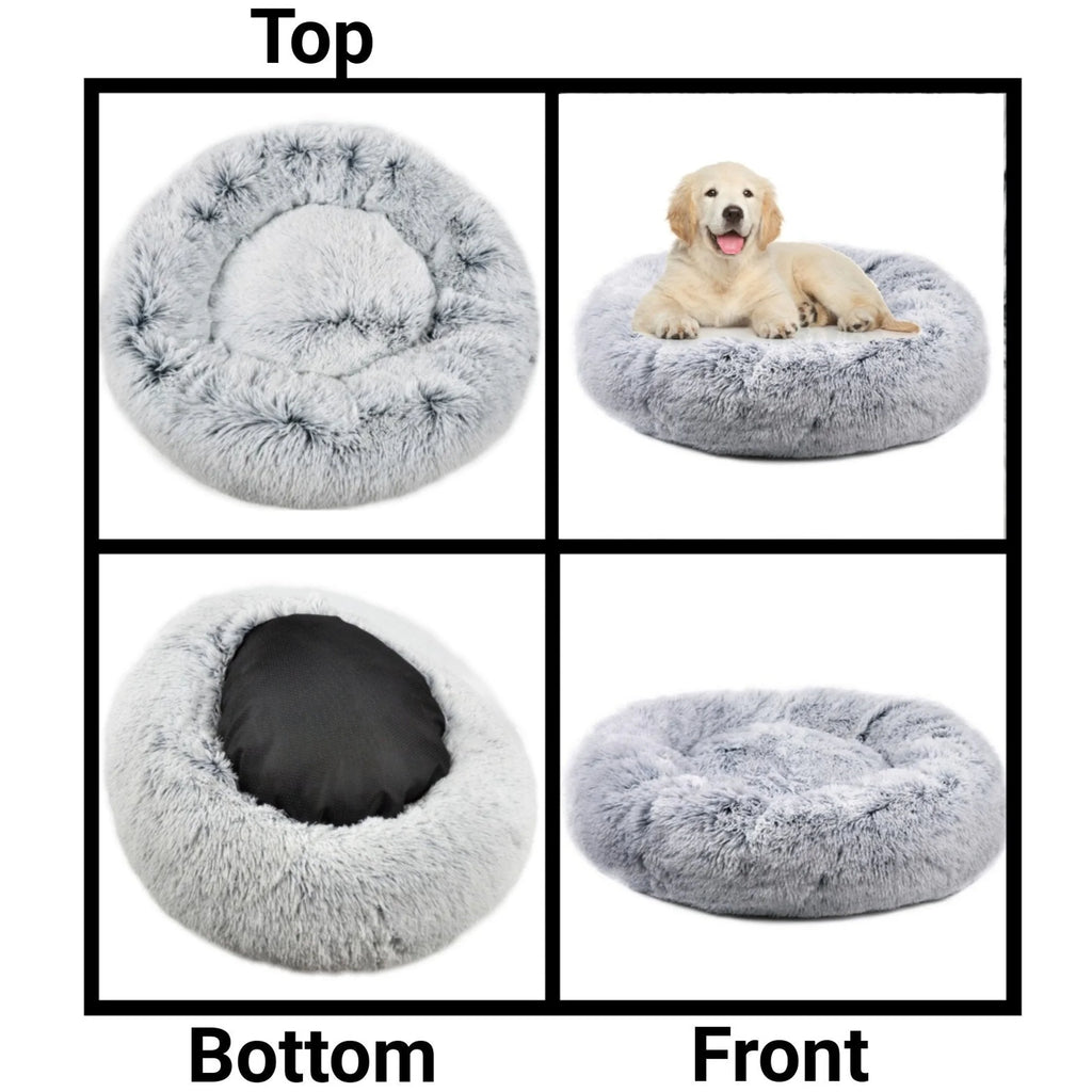 TD Mr. Peanut's OrthoPlush Small XL Pet Bed Comfortable Corduroy Silk Bamboo for Dogs Cats Removable for Summer Winter Use