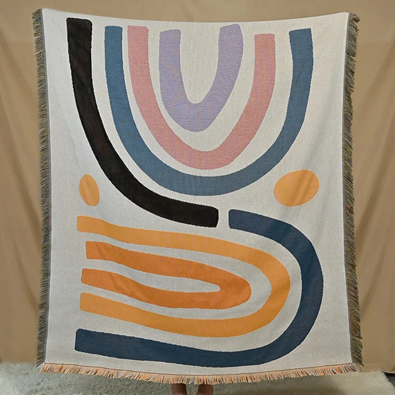 Home Textiles Dynamic Color Custom Blankets Tapestry with Wholesale Price