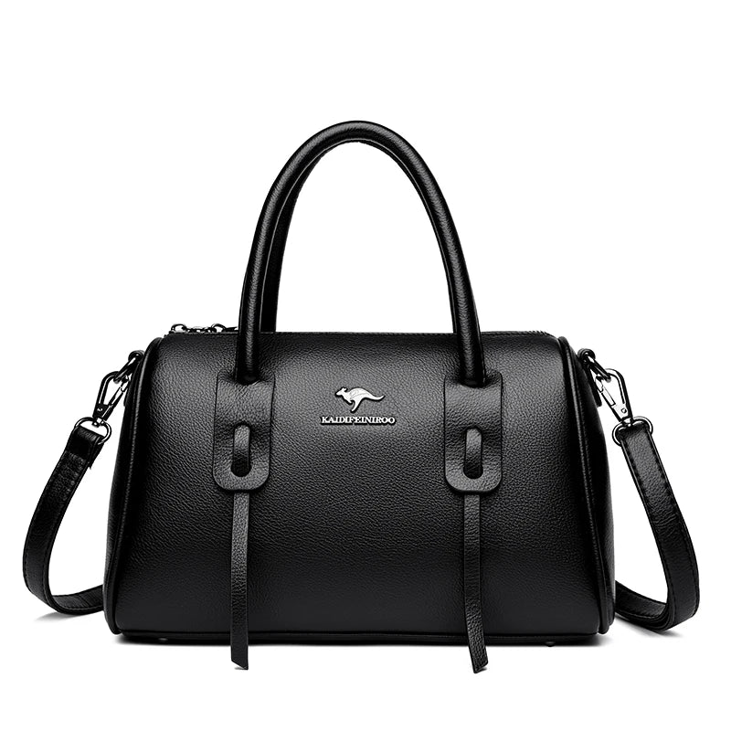 High Quality  Top Factory Custom Pu Leather KAIDIFEINIROO Brand  Luxury Tote with Shoulder Crossbody Hand Bags for Ladies