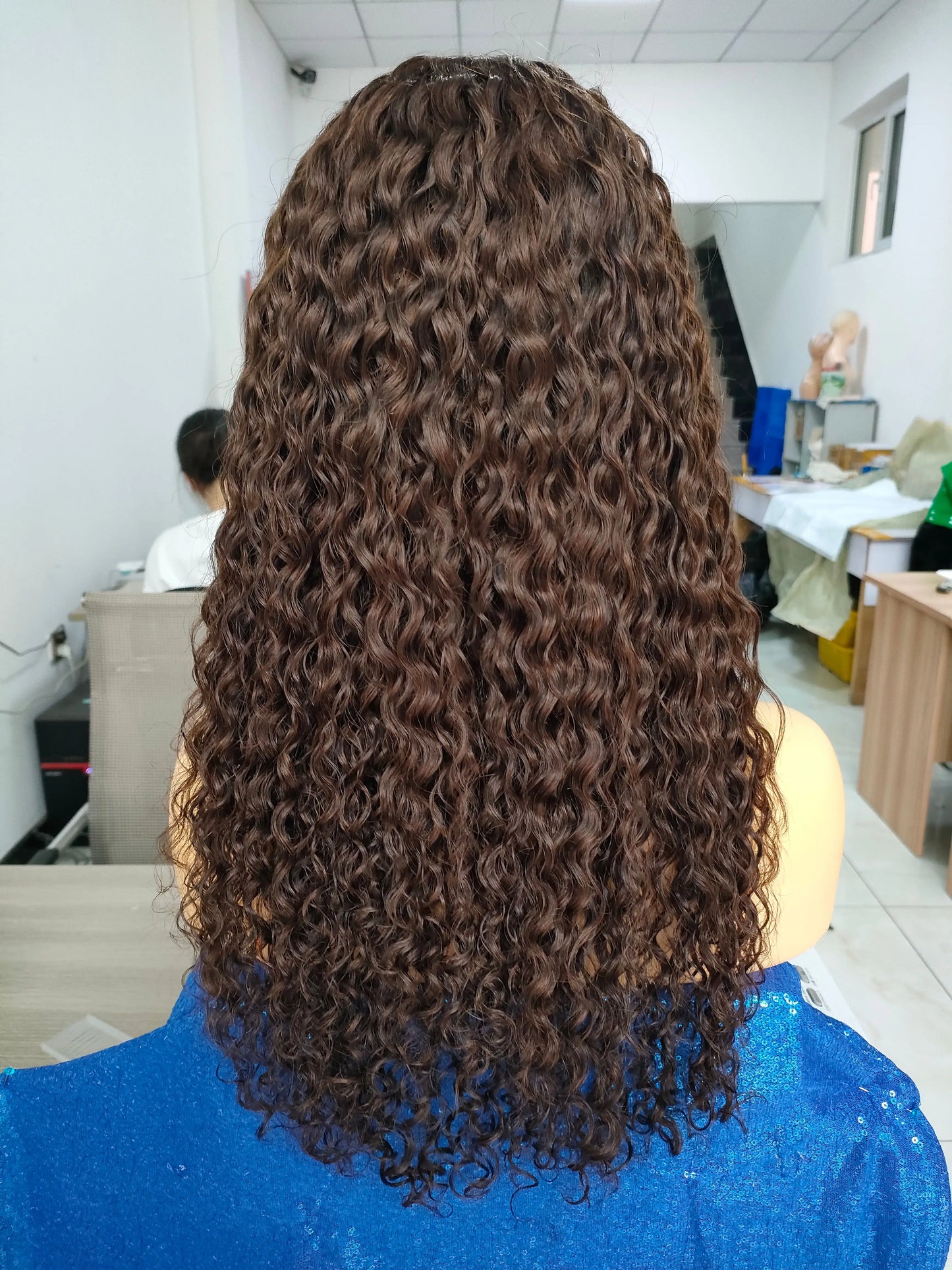 Hot Sell Water Wave Wig High Quality 100% Virgin Water Wave Brazilian Human Hair Wig