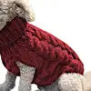 Pet Products Puppy Dog Cat Warm Winter Knit Sweater Vest Knitted Coat Jacket for Small Dog Dog Jumper Pet Clothes