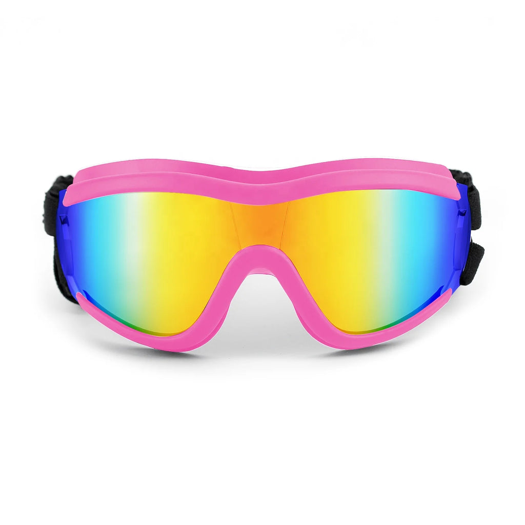 Pet Sunglasses Pet Glasses with Adjustable Straps for Pets Medium-large Dogs ( Pink )