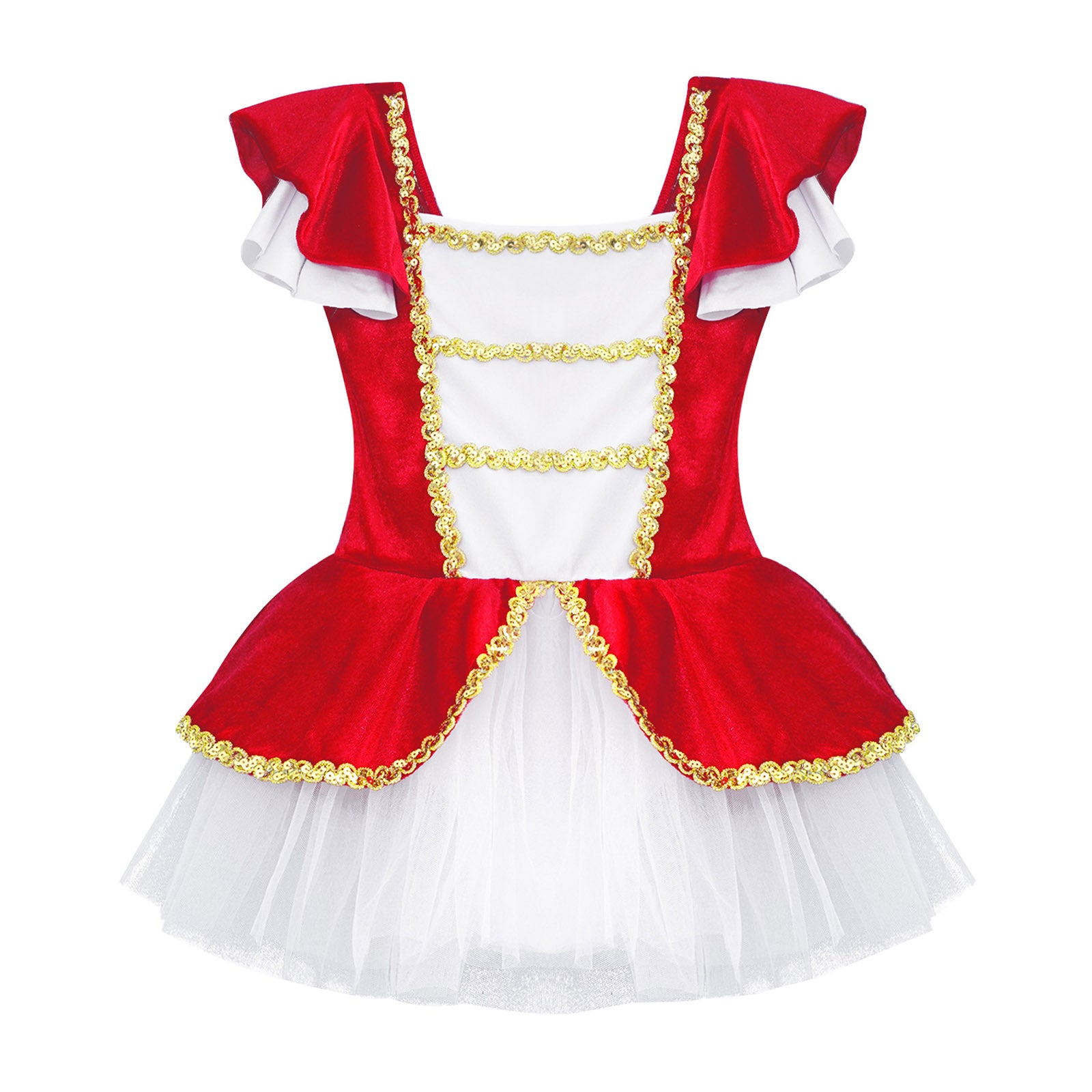 Kids Girls Children Dancer Ballet Dance Dress Gymnastic Leotard Tutu Princess Dress for Stage Performance Clothes Christmas Gift